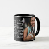 Beste Hundemutter Aller Modernes Benutzerdefiniert Tasse (VorderseiteRechts)