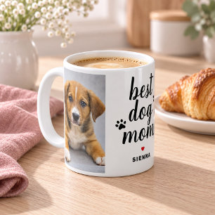 Beste Hundemutter Aller Zeiten Foto Pfotenabdruck Kaffeetasse