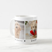 Beste Hundemutter Aller Zeiten Personalisierte Fot Kaffeetasse (Vorderseite Links)