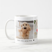 Beste Hundemutter Aller Zeiten Personalisierte Fot Kaffeetasse (Links)