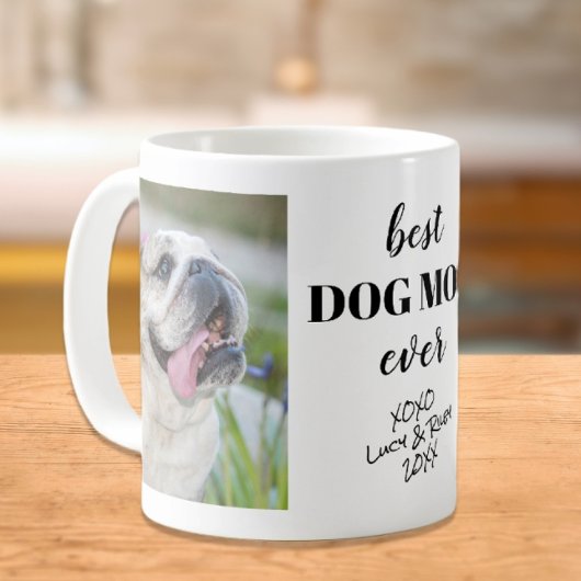 Beste Hundemutter Aller Zeiten Personalisierte Fot Kaffeetasse