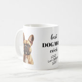 Beste Hundemutter Aller Zeiten Personalisierte Fot Kaffeetasse (Vorderseite Links)
