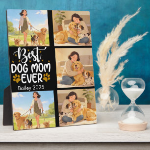 Beste Hundemutter Aller Zeiten Personalisiertes Fo Fotoplatte