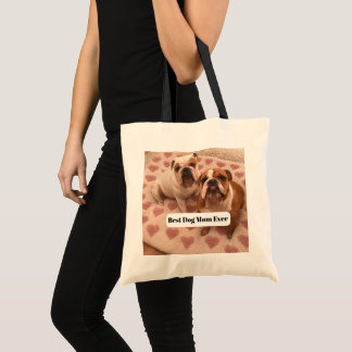BESTE HUNDEMUTTER ALLER ZEITEN PERSONALISIERTES FO TRAGETASCHE