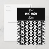 BESTE HUNDEMUTTER ALLER ZEITEN POSTKARTE (Vorne/Hinten)