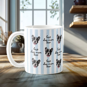 Beste Hundemutter Aller Zeiten - Süße Streifen Hau Kaffeetasse