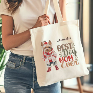 Beste Hundemutter Aller Zeiten Yorkie Custom Tragetasche