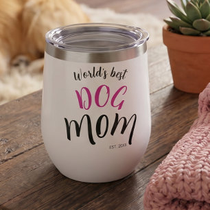 Beste Hundemutter der Welt Est. Benutzerdefinierte