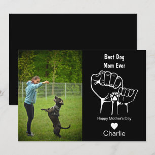 Beste Hundemutter faustfickt Mutter Tageskarte Einladung
