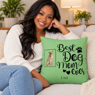 Beste Hundemutter Haustierliebhaber Foto Cute Kissen