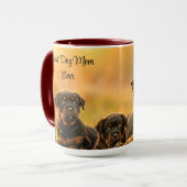 Beste Hundemutter je Tasse (Vorderseite Links)