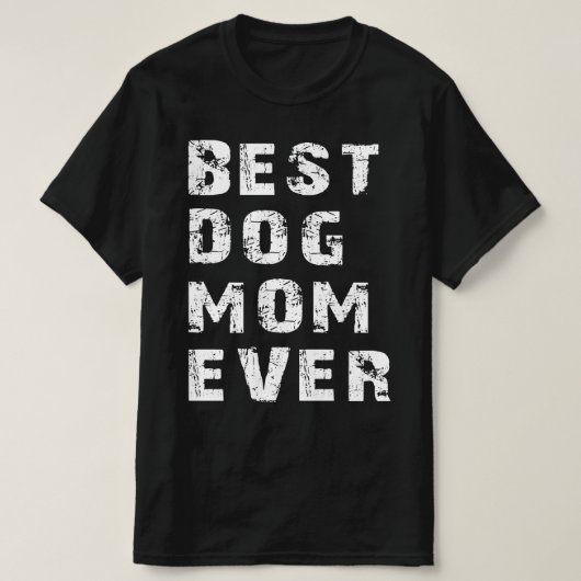 beste Hundemutter T-Shirt (Design vorne)
