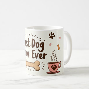 Beste Hundemutter überhaupt – 11 oz Café-Stil-Tass Kaffeetasse