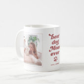 Beste Hundemutter überhaupt | Benutzerfoto Blush R Kaffeetasse (Vorderseite Links)