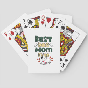 Beste Hundemutter überhaupt Spielkarten