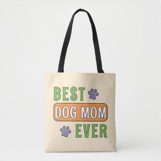 Beste Hundemutter überhaupt Tasche (Vorderseite)