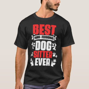 Beste Hundesitter je Purr Fest Tiertier s T-Shirt
