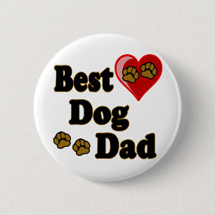 Beste HundeVater-Waren Button
