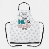 Beste Hundin Mutter je ein toller schlafender Welp Schürze (Vorderseite)