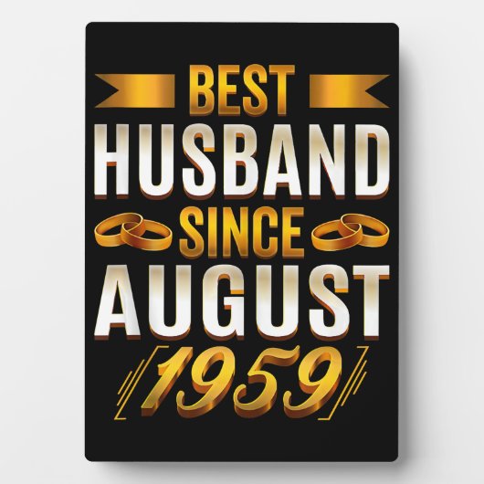 Beste Husband Funny Anniversary Elternteile Fotoplatte (Vorderseite)