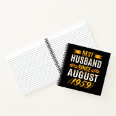 Beste Husband Funny Anniversary Elternteile Notizblock (Innenseite)