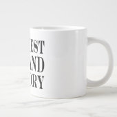 Beste Husbands: Bester Mann der Geschichte Jumbo-Tasse (Rechts)