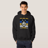 Beste Husky-Mama je 2 Hoodie (Vorne ganz)