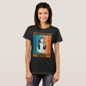 Beste Husky-Mama je 5 T-Shirt (Vorne ganz)