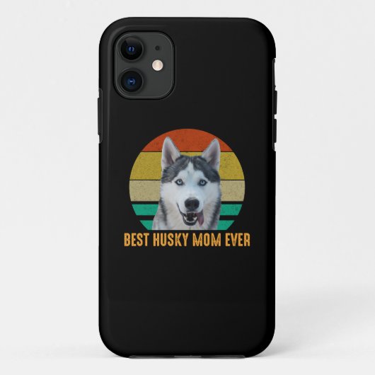 Beste Husky-Mama je Case-Mate iPhone Hülle (Rückseite)
