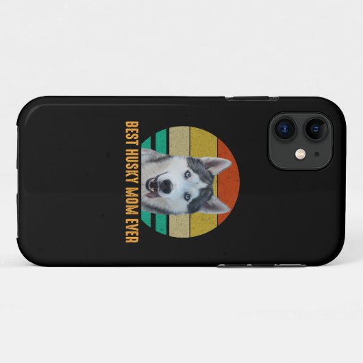 Beste Husky-Mama je Case-Mate iPhone Hülle (Rückseite (Horizontal))