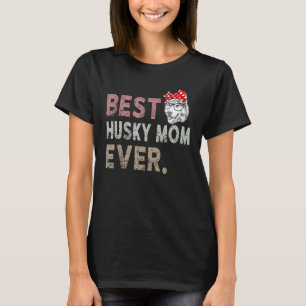 Beste Husky-Mutter Allerzeit Hunde-Mama Muttertag T-Shirt