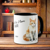 Beste Ingwer- und White Cat-Mama je Tasse