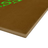 Beste Irische Mutter braunes Glas Schneidbrett Schneidebrett (Ecke)