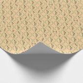 Beste Irische Mutter matte Geschenkpapier (Ecke)