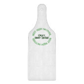 Beste Irish Mother Glaspaddel Schneidebrett (Vorderseite)