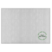 Beste Irish Mother Glasschneidplatte Schneidebrett (Vorderseite)