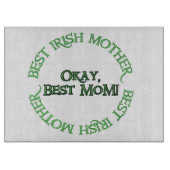 Beste Irish Mother Glasschneidplatte Schneidebrett (Vorderseite)