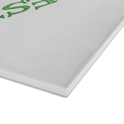 Beste Irish Mother Glasschneidplatte Schneidebrett (Ecke)