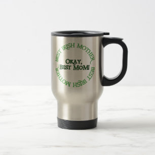Beste Irish Mother links Reisetasche Reisebecher