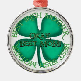 Beste Irish Mother Medal Metal Ornament