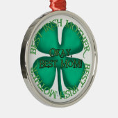 Beste Irish Mother Medal Metal Ornament (Rechts)