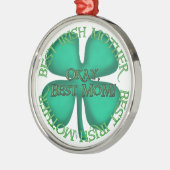 Beste Irish Mother Medal Metal Ornament (Links)