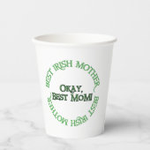 Beste Irish Mother Paper Cups Pappbecher (Vorderseite)