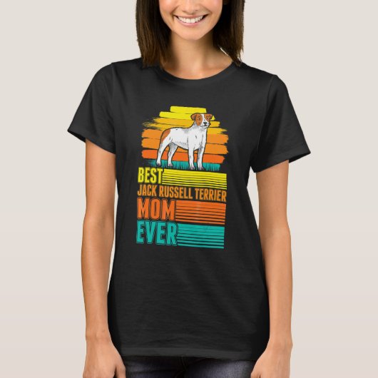 Beste Jack Russell Terrier-Mutter überhaupt Jack R T-Shirt (Vorderseite)