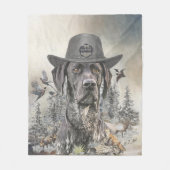 Beste Jagdhunde (APS) Fleecedecke (Vorderseite)