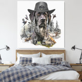 Beste Jagdhunde (APS) Leinwanddruck (Insitu (Schlafzimmer))