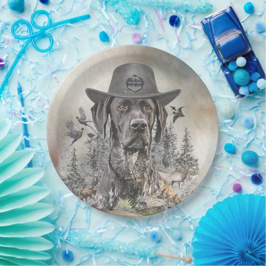 Beste Jagdhunde (APS) Pappteller (Party)