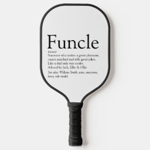 Beste jemals Funcle Onkel moderne Definition Pickleball Schläger