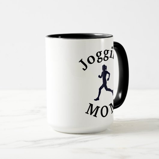 Beste "Joggen MAMA" jemals! Muttertag Tasse (VorderseiteRechts)