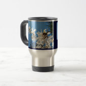 Beste Junge Mutter Tasse Blue Sky Magnolia Blume (Vorderseite Links)